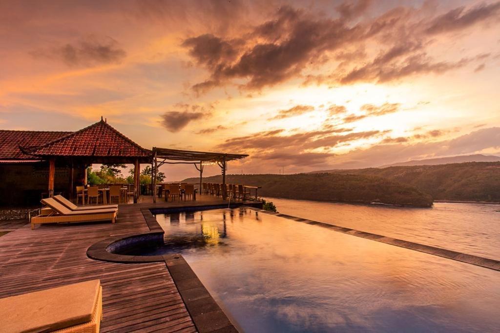 Ceningan Cliff Cottages Lembongan Kültér fotó