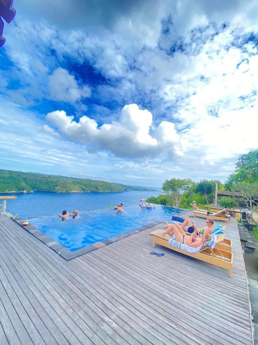 Ceningan Cliff Cottages Lembongan Kültér fotó