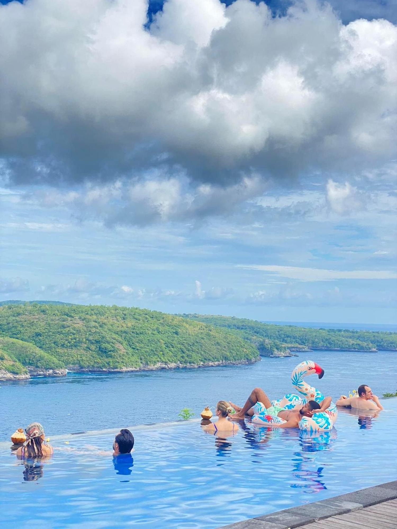 Ceningan Cliff Cottages Lembongan Kültér fotó